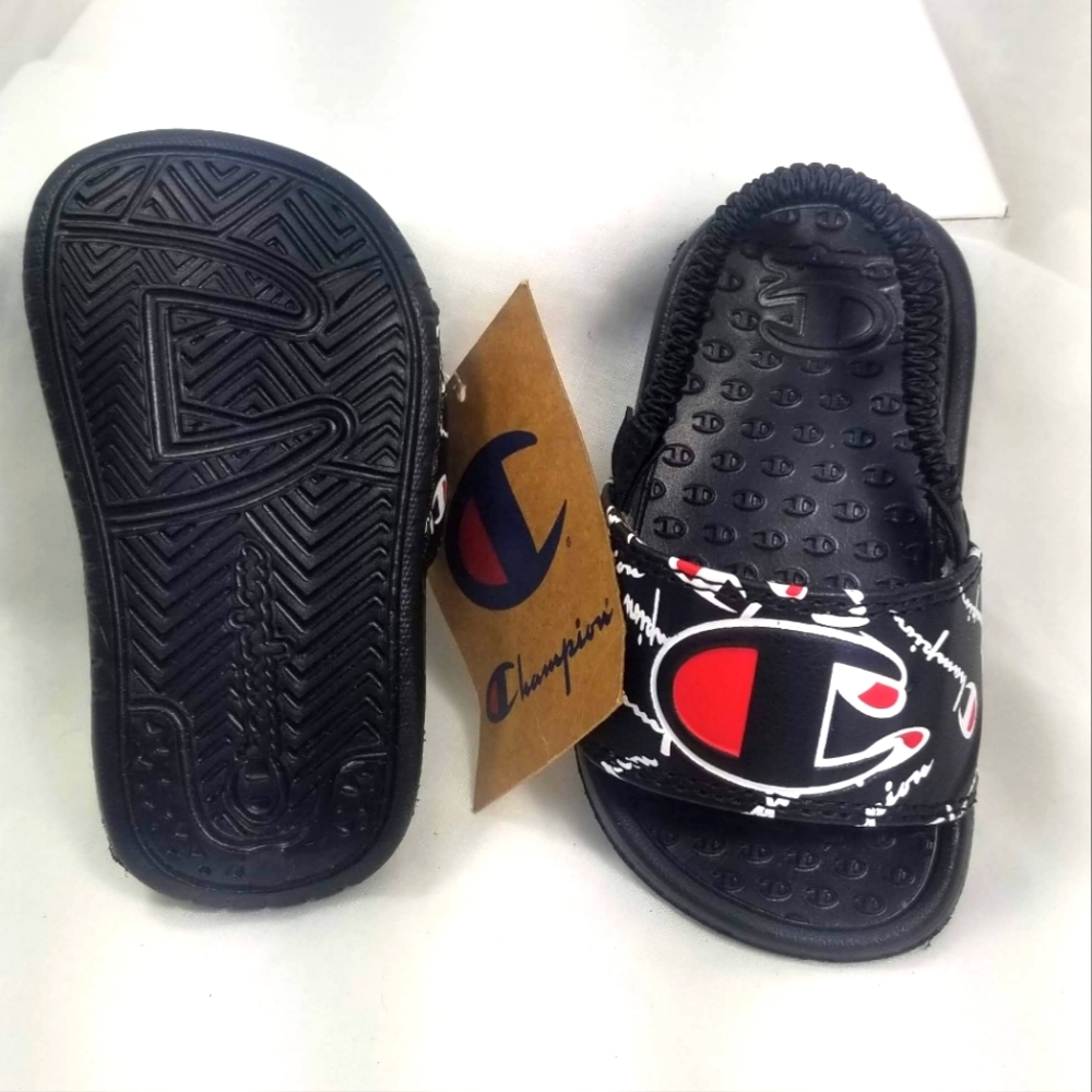 Champion Super Slide Warped Toddlers Sandles - Picture 4 of 6